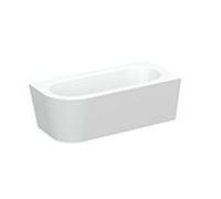 Bette BetteStarlet Baignoire silhouette V 6680-004CELVK blanc noble, 165x75x42cm, avec tablier