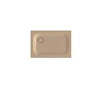 Bette BetteUltra douche match0 8600-425AE 90x60x2,5cm, antidérapant / Pro , greige