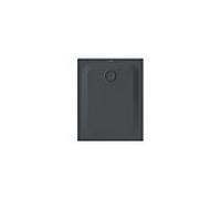 Bette BetteUltra douche match0 5490-400AE 100x80x2,5cm, antidérapant / Pro , corbeau