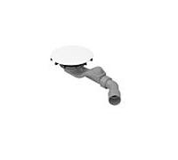 Bette Bonde/trop-plein BetteAir B524-000 pour carrelage de douche, blanc