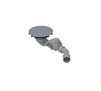 Bette Bonde/trop-plein BetteAir B525-418 pour carrelage douche, bleu satiné