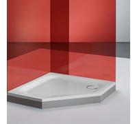 Bette Caro Receveur de douche pentagonal, 5319-440,