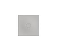 BetteAir Carreau de douche avec support minimum et BetteGlasur Plus, 900x900mm, 7350-413PLUS,T2, Couleur: Dust matt