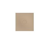 Carreau de douche BetteAir avec support de baignoire minimum, 900x900mm, BetteAntirutsch Pro, 7350-425AE,T2, Couleur: gris mat