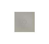 Carreau de douche BetteAir avec support de baignoire minimum, 1000x1000mm, antidérapant Pro, 7352-416AE,T2, Couleur: Stone matt