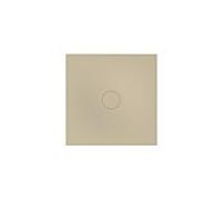 Bette Carreau de douche BetteAir 7352-424PLUS, T2 1000 x 1000 mm, sable, rectangle, acier au titane émaillé, avec support minimum