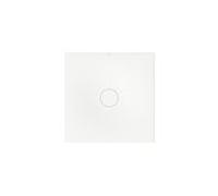 Bette Carreau de douche BetteAir 7352-440 1000 x 1000 mm, neige, rectangle, acier au titane émaillé