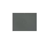 Bette Carreau de douche BetteAir 7354-403AE, T2 1200 x 900 mm, fumée, rectangle, acier au titane émaillé, avec support minimum