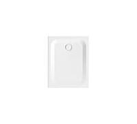 Bette douche assorti 5490000 blanc, 100 x 80 x 2,5 cm