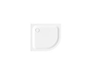 Bette douche d'angle quart de cercle 5461000 90 x 100 x 3,5 cm, blanc