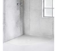 Bette Floor Caro Receveur de douche pentagonal, 7191-000AE,