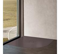 Bette Floor Corner Receveur de douche en quart de cercle, 5421-403,