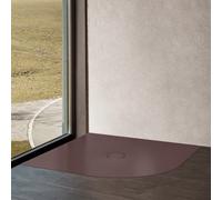 Bette Floor Corner Receveur de douche en quart de cercle, 5421-434,