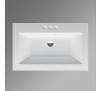Bette Loft Vasque à encastrer par-dessus, A230-000HLW3,