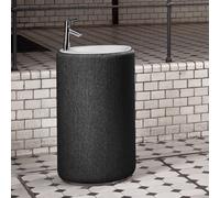 Bette Lux Oval Couture Lavabo colonne, A220-000TX,HLW1+B805-853,