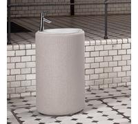 Bette Lux Oval Couture Lavabo colonne, A220-000TX,HLW1PW+B805-850,