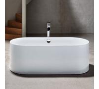 Bette Lux Oval Silhouette Baignoire en îlot, ovale, 3467-000CFXXS+B601-901,