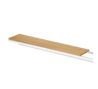Bette BetteLux Shape insert en bois véritable Q042-814 60 x 12 x 2000 cm, bois de chêne naturel, pour porte-serviettes