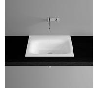 BetteLux lavabo encastrable sans trou de robinetterie, A160 600 x 495 mm, A16...