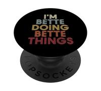 Bette Name Bette Personalized Name First Given PopSockets PopGrip Adhésif