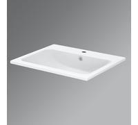 Bette One Vasque à encastrer par-dessus, A138-440HLW1,PW,