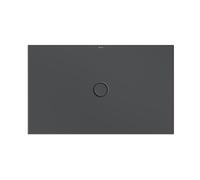 Bette Receveur de douche au sol, 130x80cm, 5793-400, Couleur: corbeau