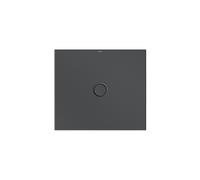 Bette Receveur de douche au sol 8751 avec support de receveur minimum, 90x80cm, Coloris: corbeau - 8751-400T1