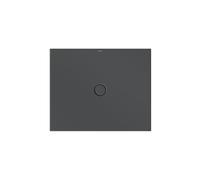 Bette Receveur de douche au sol avec support de receveur minimum et glaçurePlus, 110x90cm, 8631-400PLUS,T1, Couleur: corbeau