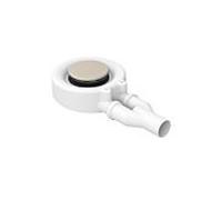 Bette receveur de douche garniture de vidange B574-422AY AR Pro , beige 422, 1930 , 85 l/sec., évacuation latérale