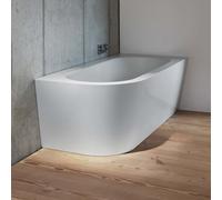 Bette Starlet Silhouette Baignoire d’angle, avec tablier, 6720-000CELVK+B605-000,