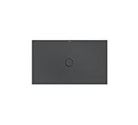 Bette surface de douche BetteFloor 1672-400T1 120x70cm, support de bain Mini , corbeau