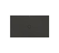 Bette Receveur de douche au sol avec glaçurePlus ,160x90cm, 5966-401PLUS, Couleur: anthracite