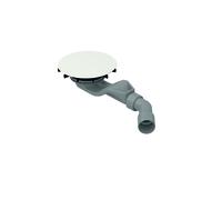 Bette BetteAir ensemble de vidage/trop-plein B524-004AY pour carrelage de douche, antidérapant Pro , edelweiß
