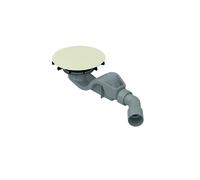 Bette BetteAir ensemble de vidage/trop-plein B525-441 pour carrelage de douche, crème