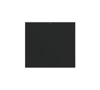BetteAir Carreau de douche avec support minimum, 1100x1000mm, 7360-035T2, Couleur: Ebonx mat