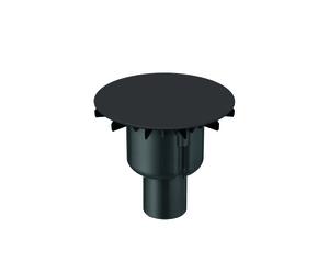 BetteAir Down Garniture d'écoulement, vertical, débit d'écoulement 0,6 l/s, avec antiglisse Pro, B599-403AY, Couleur: Smoke matt