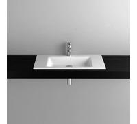 BetteAqua lavabo à encastrer avec trou de robinet, A048 800 x 495 mm, A048-000HLW1, Couleur: Blanc