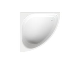 BetteArco Baignoires d'angle, à encastrer, sous plan, 1400x1400x450mm, 6035-000AS, Couleur: Blanc avec faux antidérapant