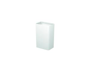 BetteArt Monolith lavabo, sans trou pour robinet, sans trop-plein, 600x400x100mm, A183-000, Couleur: Blanc