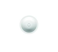BetteBalance lavabo à encastrer par le dessous, rond, 475x475x123mm, avec BetteGlasur Plus, A246-430PW, Couleur: Coffee matt