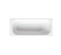 BetteClassic Baignoires rectangulaires, installation, 1 place, combinaison bain-douche, 1700x700x450mm, 3108-000AS, Couleur: Blanc avec faux antidérapant
