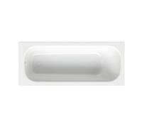 BetteClassic Baignoires rectangulaires, installation, 1 place, combinaison bain-douche, 1800x750x450mm, 1272-000PLUS, Couleur: Blanc avec Glasur Plus