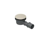 BetteCompact + garniture d'écoulement, latéral, débit d'écoulement 0,5 l/s, B568-006, Couleur: Jasmin