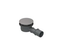 BetteCompact + garniture d'écoulement, latéral, débit d'écoulement 0,5 l/s, B568-412, Couleur: Quartz mat