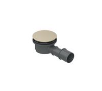 BetteCompact + garniture d'écoulement, latéral, débit d'écoulement 0,5 l/s, B568-424, Couleur: Sable mat