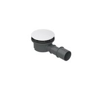 BetteCompact + garniture d'écoulement, latéral, débit d'écoulement 0,5 l/s, blanc avec sense antidérapante, B568-000AX