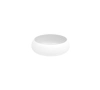 BetteCraft Coupe pour lavabos, ronde, sans trou pour robinet, sans trop-plein, 350x350x120mm, A240-000PW, Couleur: Blanc avec Glasur Plus