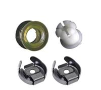 Bettecso Kit réparation bague levier de vitesses - Tringlerie classique 1997-2005, Boîte 02J/02K, 2 bagues douilles + 2 clip rondelles, Pour VW, pour Audi, pour Seat, N90815903, 1K0711049AF, 1K0711265