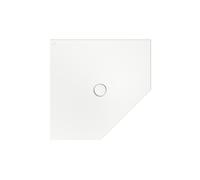 BetteFloor Caro receveurs de douche pentagonaux, 1000x1000mm, 7211-440, Couleur: Neige (blanc mat)