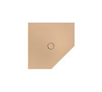 BetteFloor Caro receveurs de douche pentagonaux avec BetteAntidérapant Pro, 900x900mm, 7191-003AE, Couleur: Beige Bahama